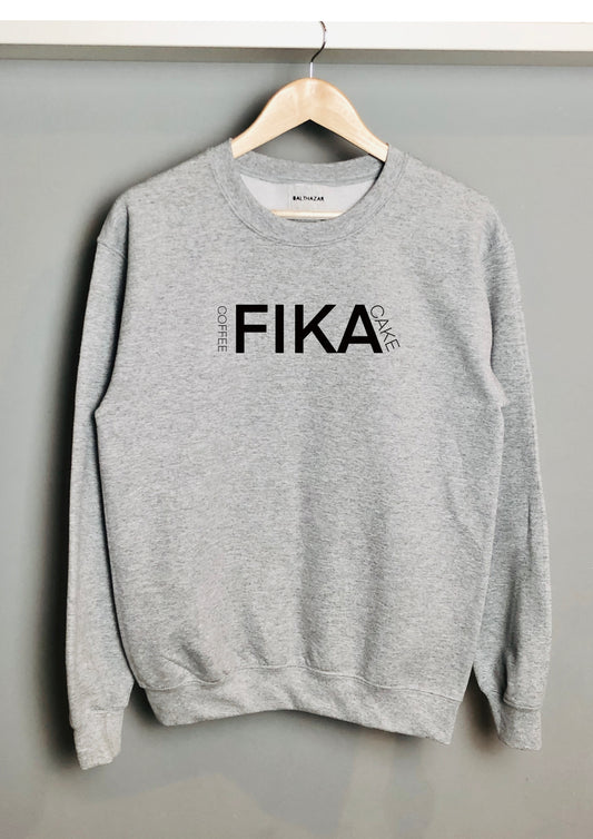 FIKA - Swedish slogan sweatshirt