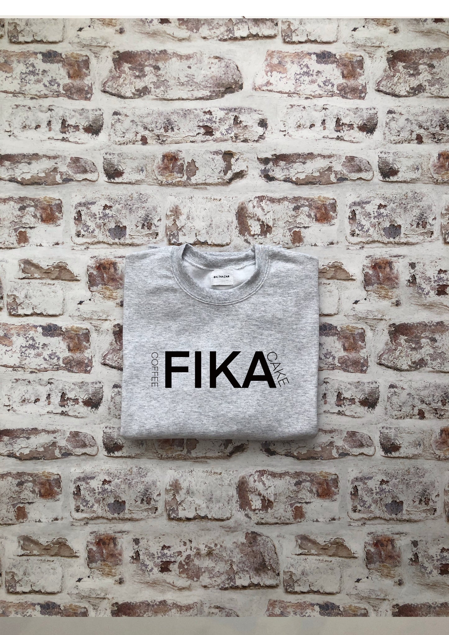 FIKA - Swedish slogan sweatshirt